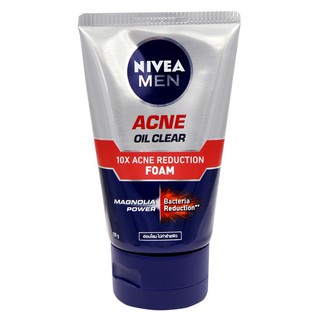 🌸🌸Sữa rửa mặt ngăn ngừa mụn và kiểm soát nhờn Nivea Men Acne Oil Clear (100g)