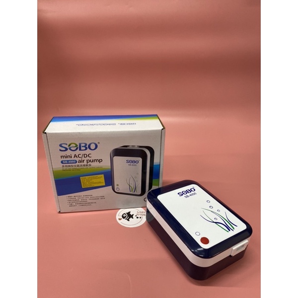 Máy sục sủi khí oxy TÍCH ĐIỆN 2 vòi SOBO SB-4000 cho hồ cá SB4000