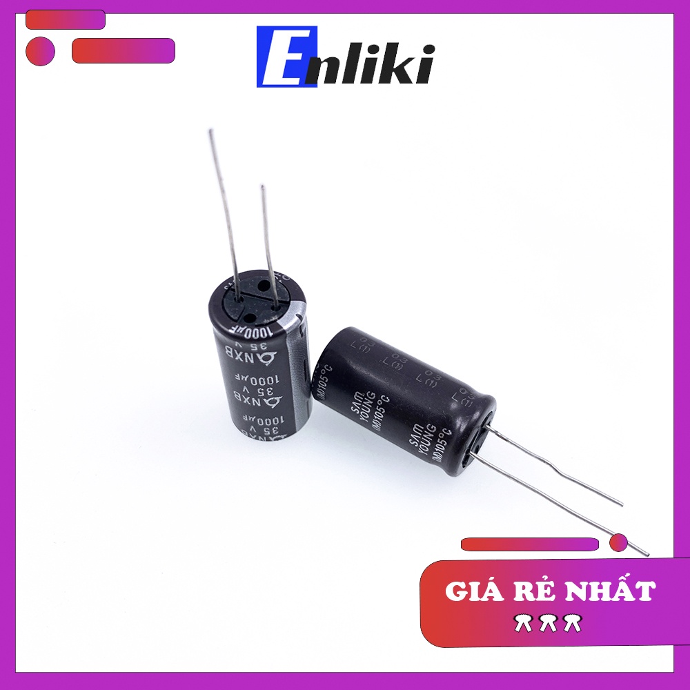 Tụ Hóa 1000uF 35V SAMYOUNG (13x25mm)