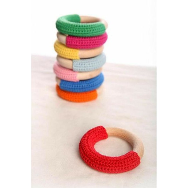 Vòng Gỗ Luyện Tay Montessori 0+