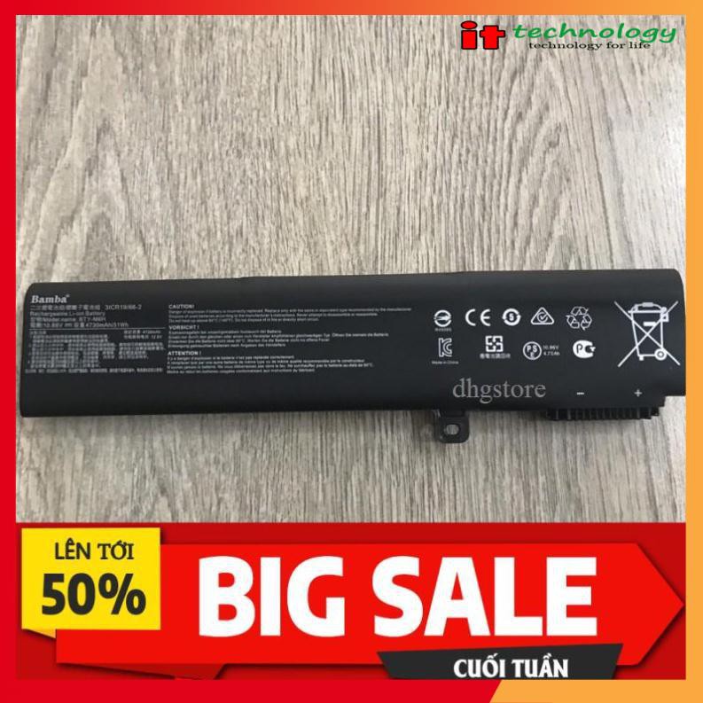 🎁 Pin laptop MSI GE62, GE72, GL62M, GL72, GP72, MS-16J3, MS-16J6, MS-1795, BTY-M6H TỐT Hàng zin