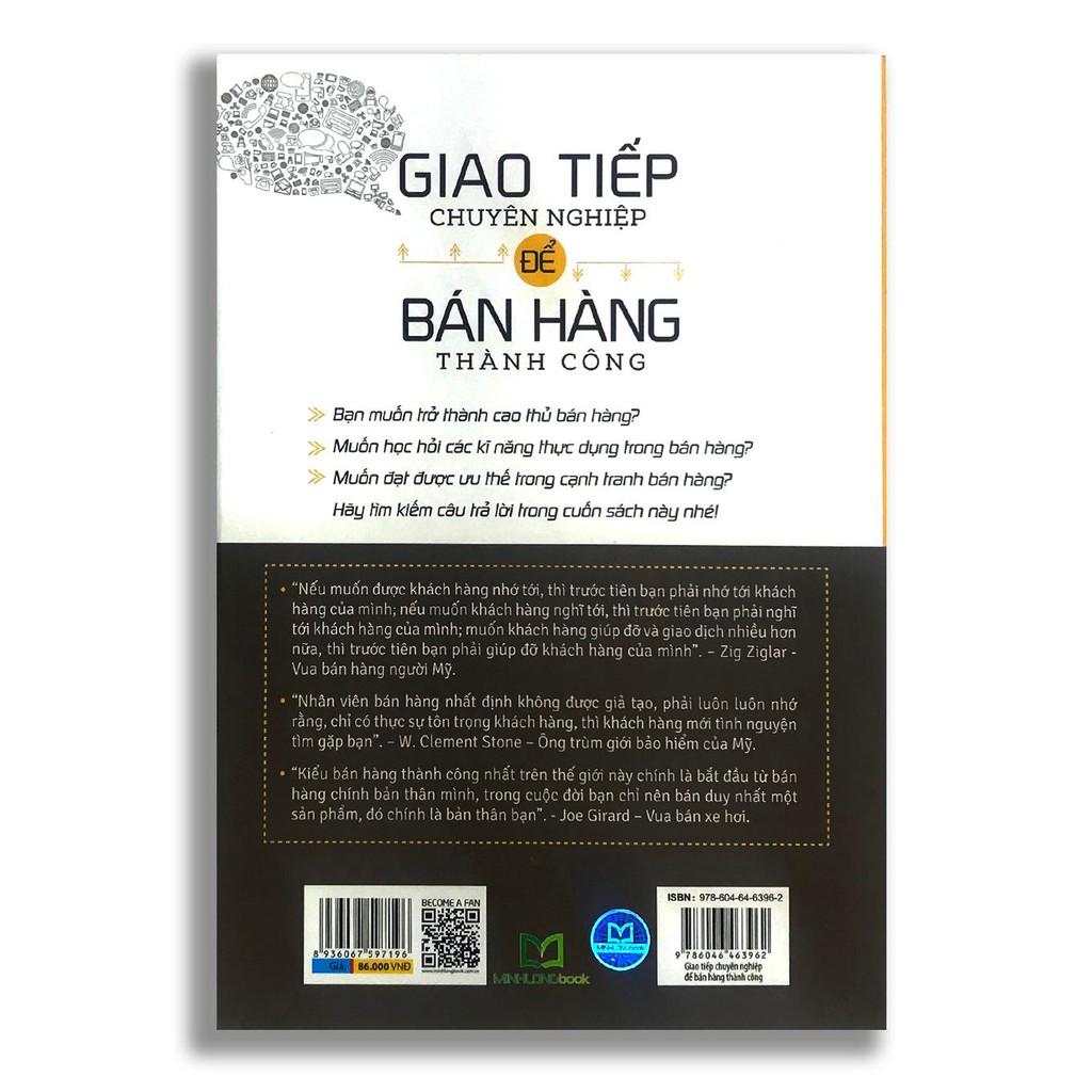 Sách - Giao tiếp chuyên nghiệp để bán hàng thành công