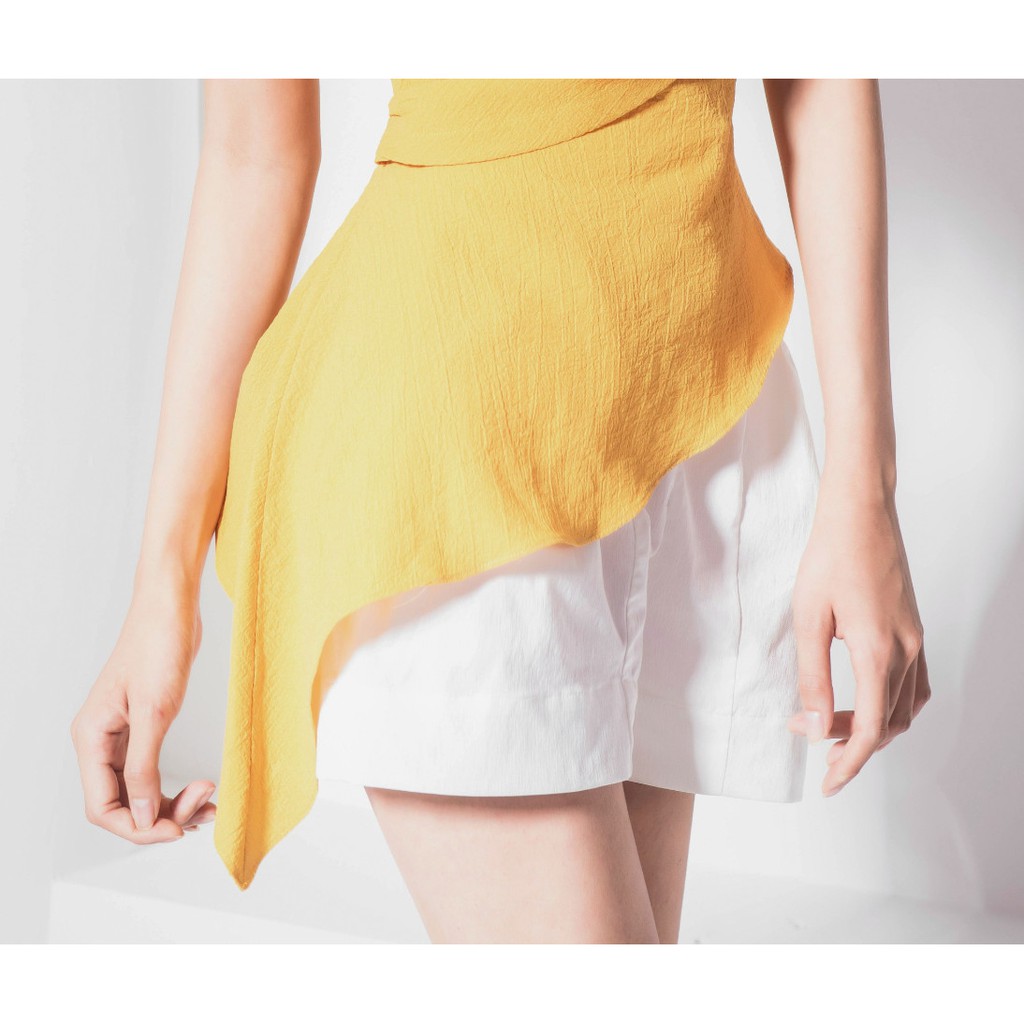 Quần sooc vải trơn túi bom LEIKA chất vải tafta xước mềm, mịn