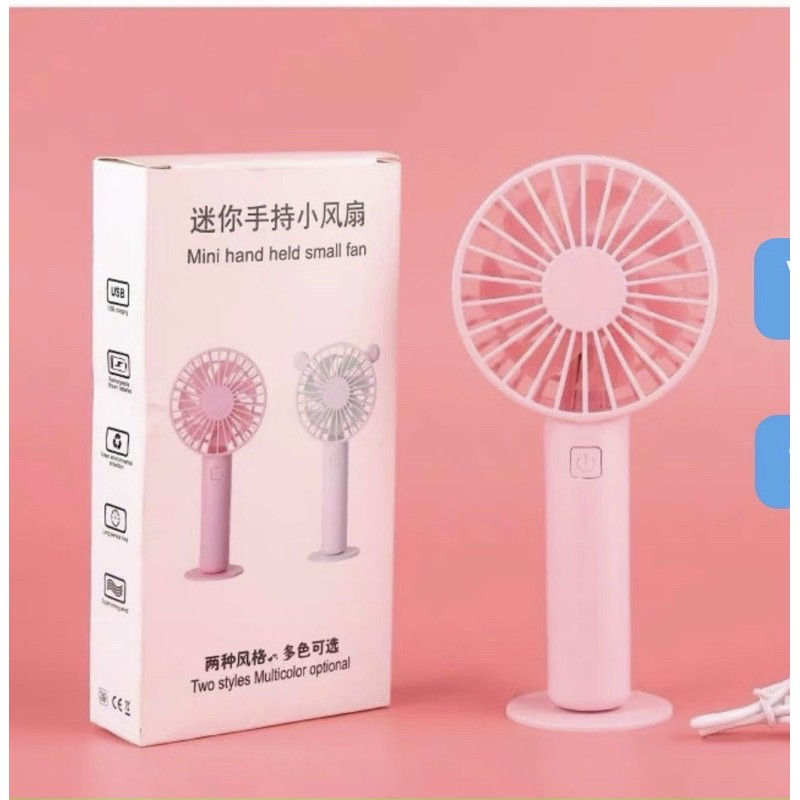 Quạt cầm tay mini,nhỏ gọn,nhiều màu,cực xinh-tốc độ quay cực mát