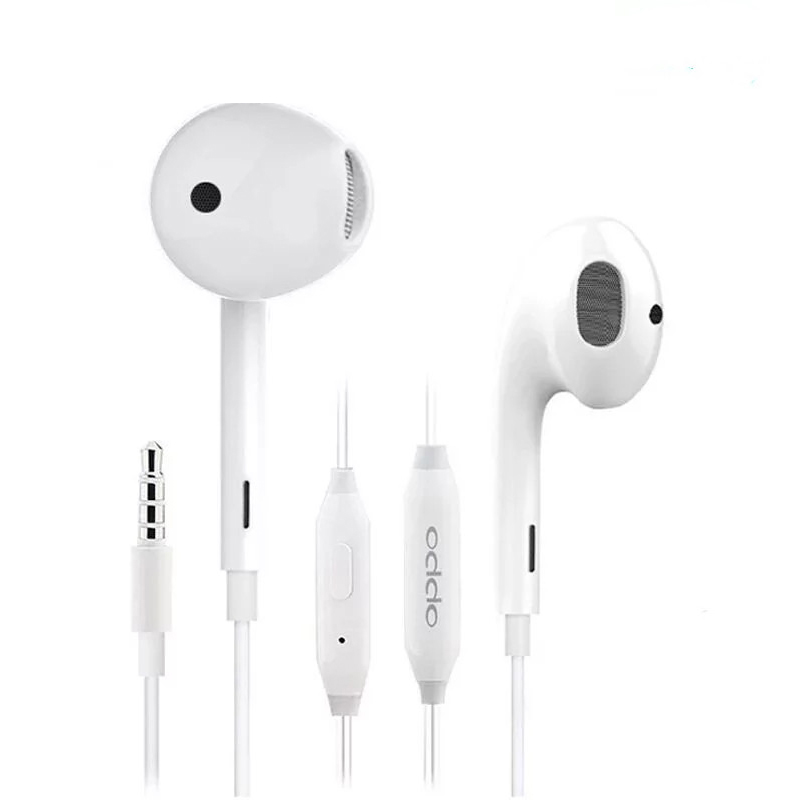 Fit for OPPO R9s R11 Headphones Universal 3.5mm MH135 In-ear Stereo Headset Earphones