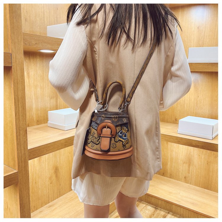 Túi Đeo Chéo Da PU Khóa Nam Châm Thời Trang Hàn Quốc