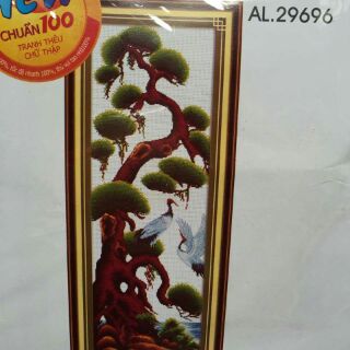 Tranh thêu tứ quý