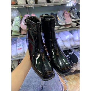 Bốt da bóng cổ ngắn Siêu đẹp 😍 😍 😍
