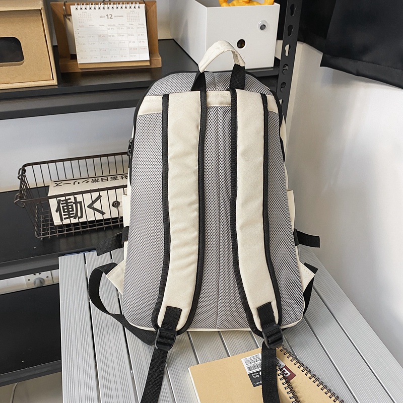 Balo Prettyzys sức chứa lớn 15.6 inch thời trang Hàn Quốc 2022 cho nam và nữ