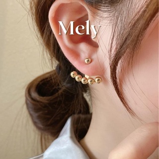 Bông vành tai hàn quốc đính ngọc - mely 974