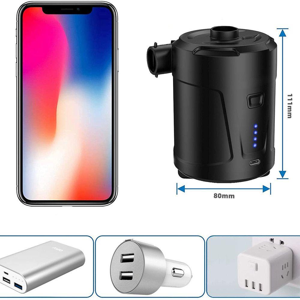 Máy Bơm Hơi Sử Dụng Điện Tiện Lợi Khi Đi Cắm Trại