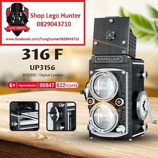 00847 Bộ đồ chơi lắp ráp mô hình máy ảnh 316F digital camera 622 chi tiết