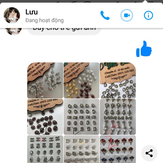 Đá gắn móng