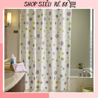 Rèm Cửa Nhà Tắm Họa Tiết Bắt Mắt 180cm x 180cm 1761 SHOP SIÊU RẺ