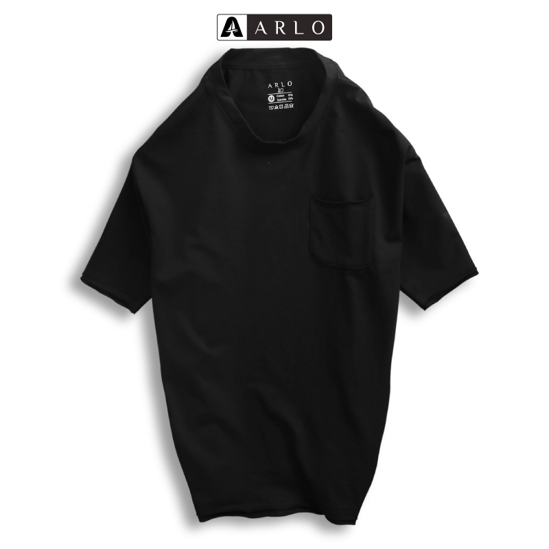 Áo Thun Unisex Form Rộng AMITY Chất Liệu Cotton Cao Cấp Màu Đen - ARLO