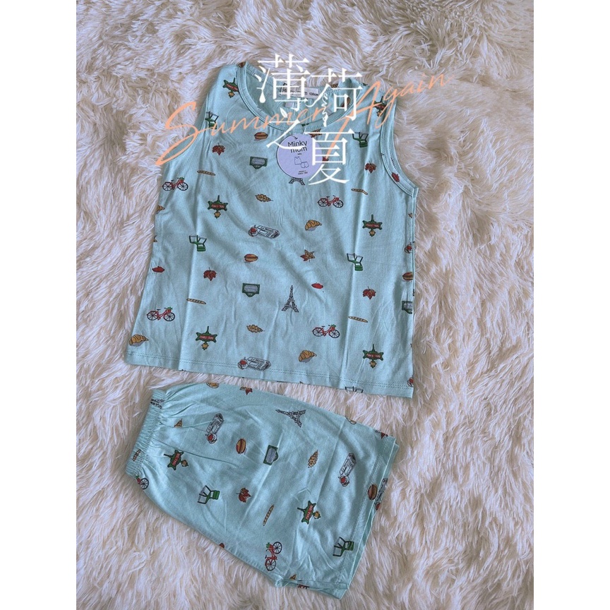 Bộ 3 Lỗ Thun Cotton Lạnh Mềm Mượt Mát Cho Bé (6-30kg)