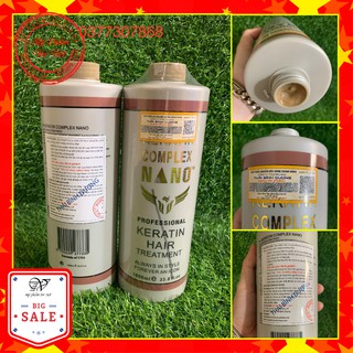 Dầu Hấp phục hồi tóc Keratin Complex Nano 1000ml, hàng chuẩn chuyên phục hồi tóc hư nát cho salon