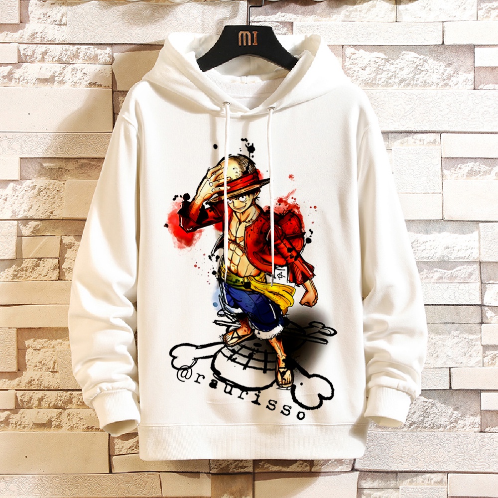 Combo Áo Hoodie Unisex, Form Rộng In Họa Tiết OnePiece