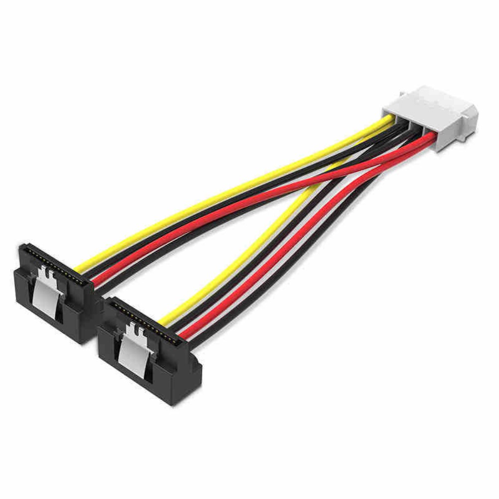 Cáp Chuyển Đổi Nguồn Sata 4 Pin Male Sang 15 Pin Female