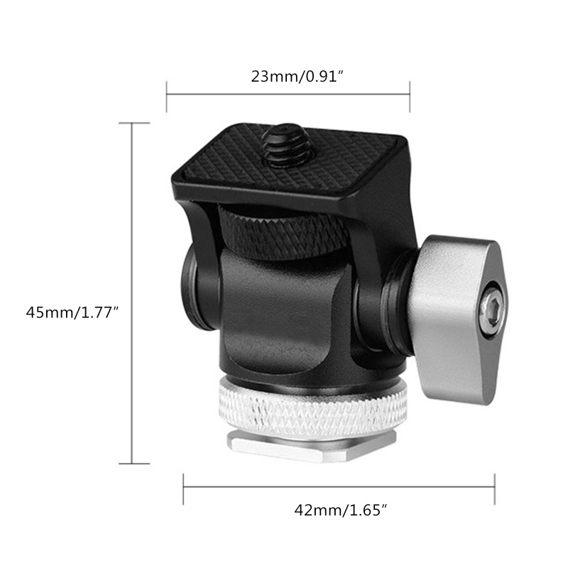 Ốc Vít Nhôm 1 / 4 Inch Chuyên Dụng Cho Giá Đỡ Ba Chân / Máy Ảnh