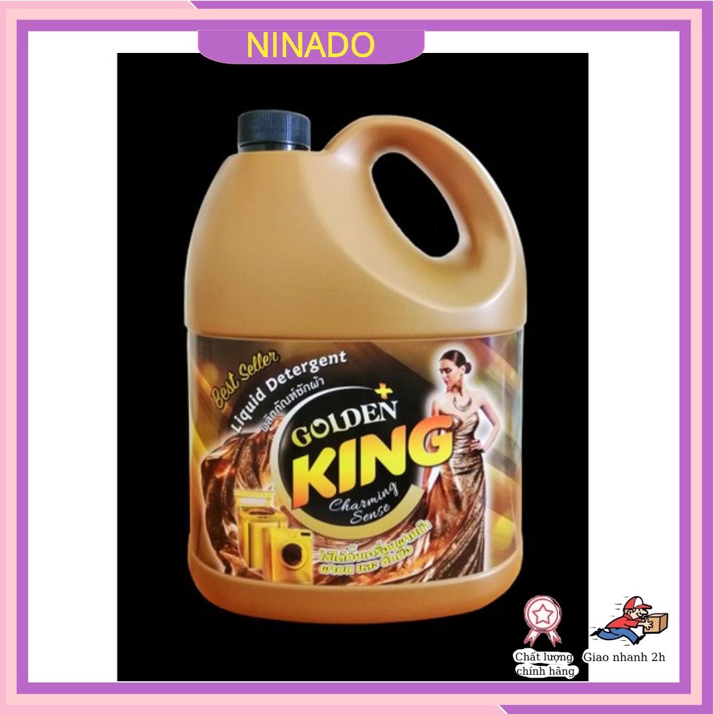 Nước giặt xả Golden King Thái lan cao cấp hương 3.5L