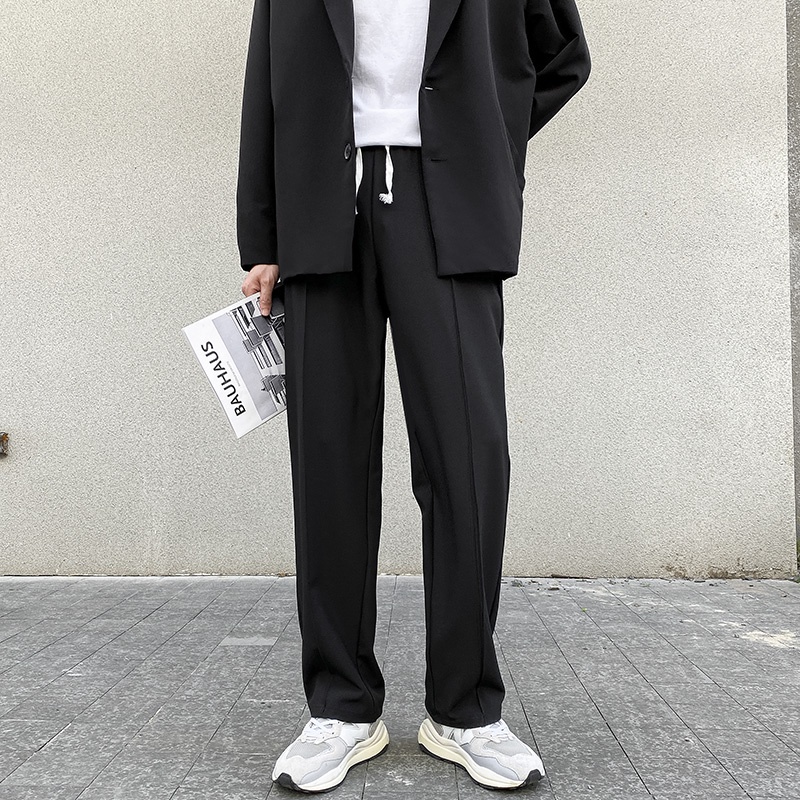 Quần Âu Nam Phối Gân Rút Dây Trơn Màu Thời Trang MixxMen QUAN NAM 116V3