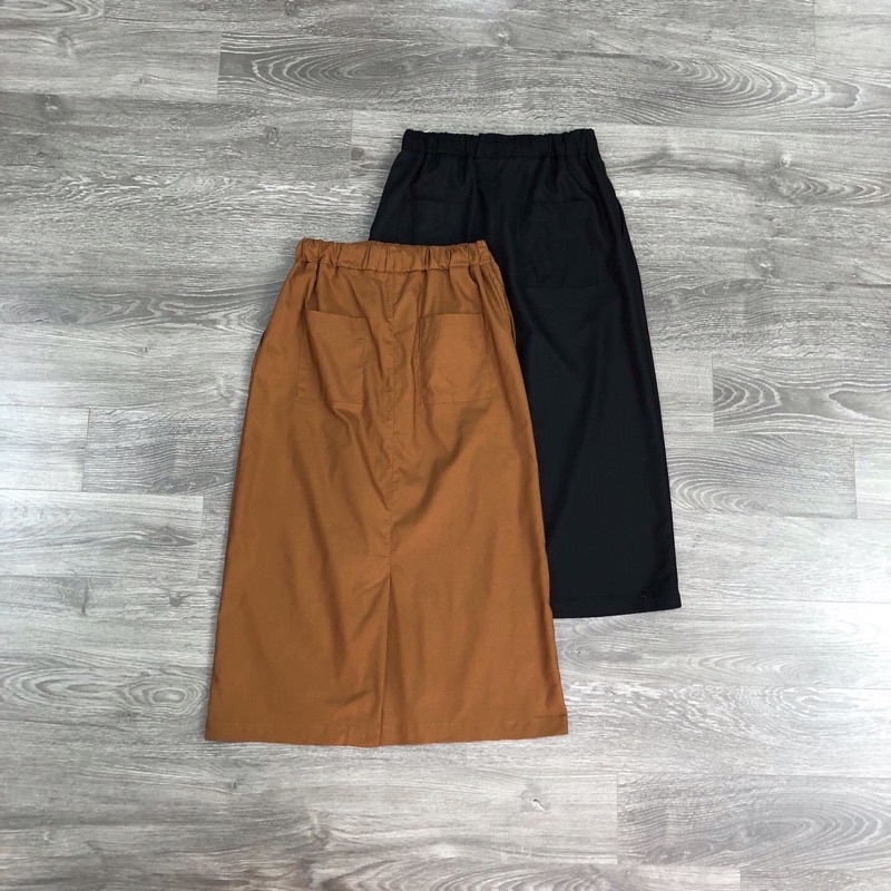 BEUCLOSET - Chân váy kaki xuất xịn Hobbs eo bo chun