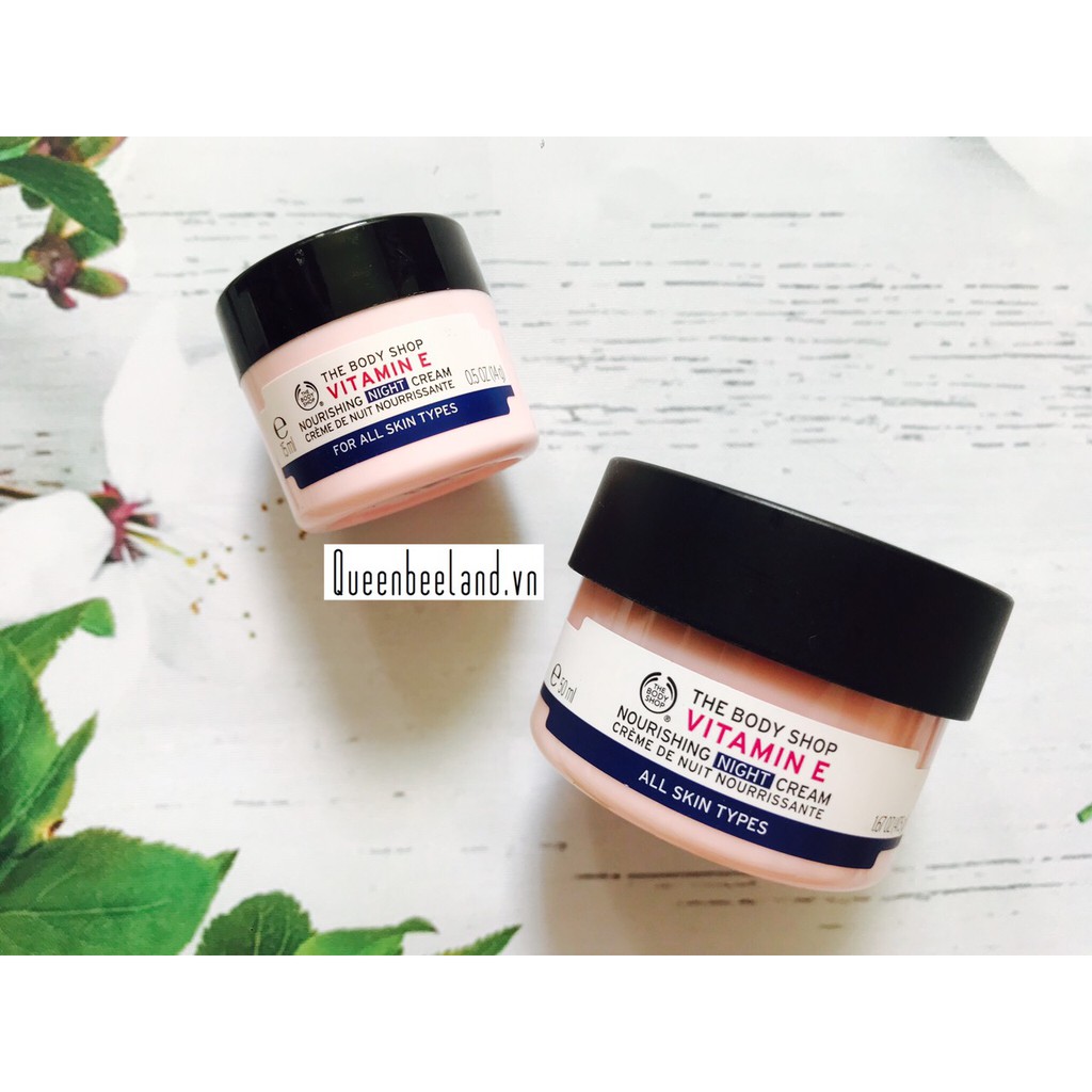 KEM DƯỠNG ĐÊM THE BODY SHOP VITAMIN E NOURISHING NIGHT CREAM