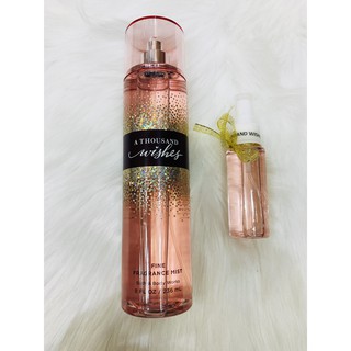 Xịt thơm bath&bodyworks a thousand wisshes