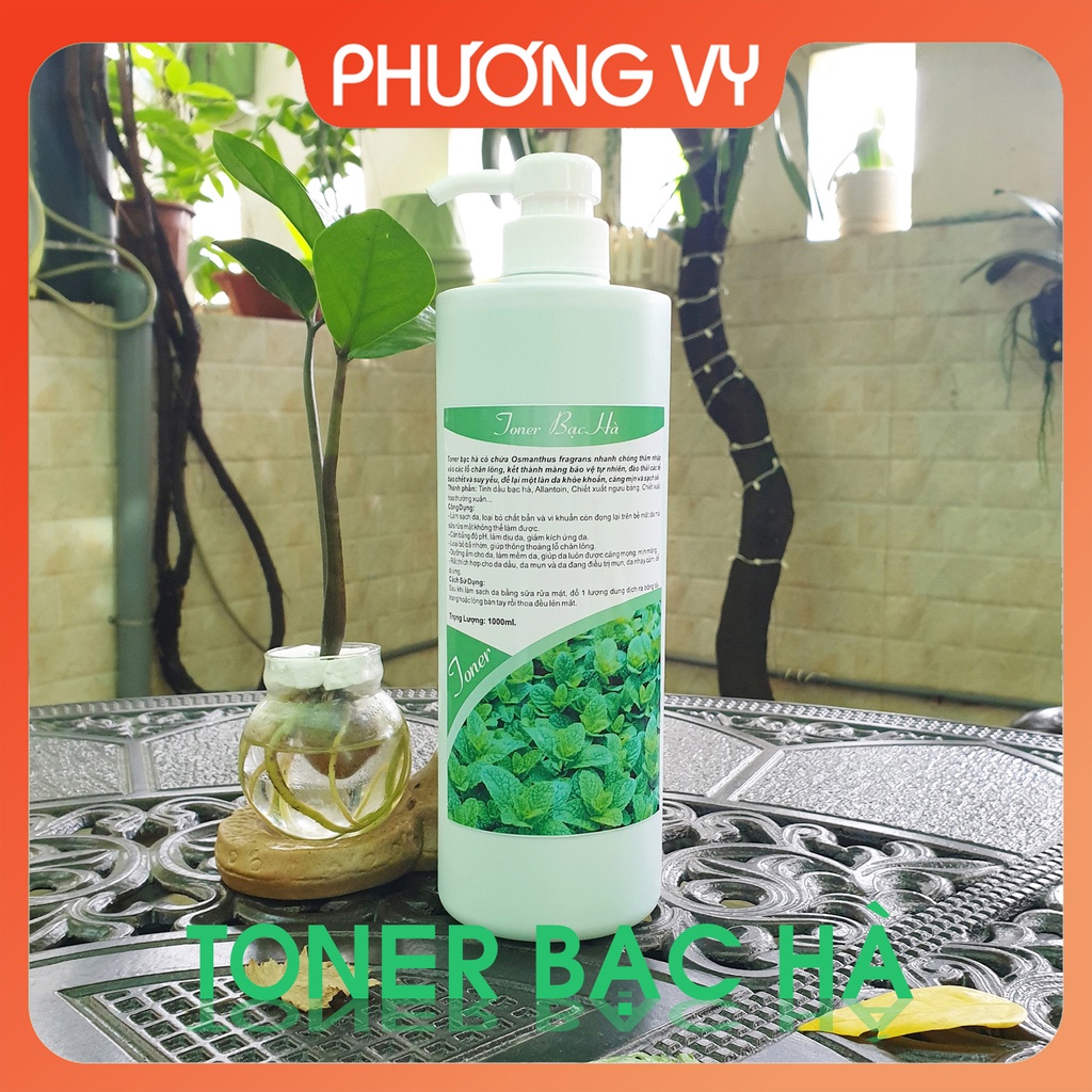 [NGUYÊN LIỆU SPA] 1000ml TONER nước hoa hồng tinh chất các loại, se khít lỗ chân lông, cân bằng da.