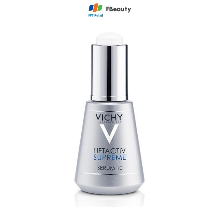 Dưỡng chất dưỡng da, ngăn ngừa 10 dấu hiệu lão hóa& săn chắc da Vichy Liftactiv Supreme Serum 30ml