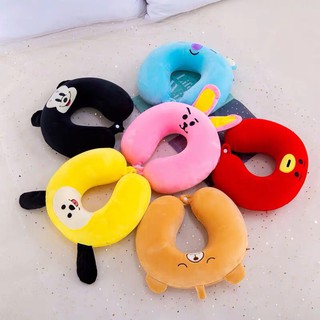GỐI CHỮ U,GỐI CAO SU NON BTS hàng cao cấp độ đàn hồi vĩnh cửu