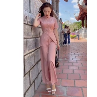 Đồ Lam Đi Chùa # Lãnh Tụ Lụa Không Thêu