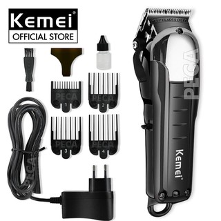 Tông đơ cắt tóc không dây Kemei KM-2608 chuyên nghiệp công suất 9W mạnh mẽ thích hợp sử dụng cắt salon và gia đình