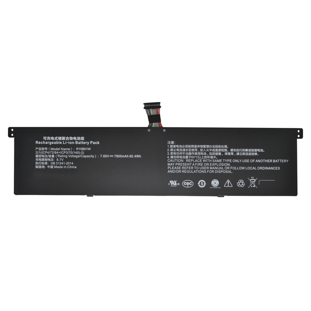 Pin Laptop Xiaomi Mi 13.3 R130 R13B01W R13B02W - Pin Original 39Wh