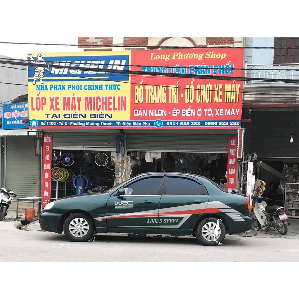 Tem Dán Xe Lanos Thể Thao