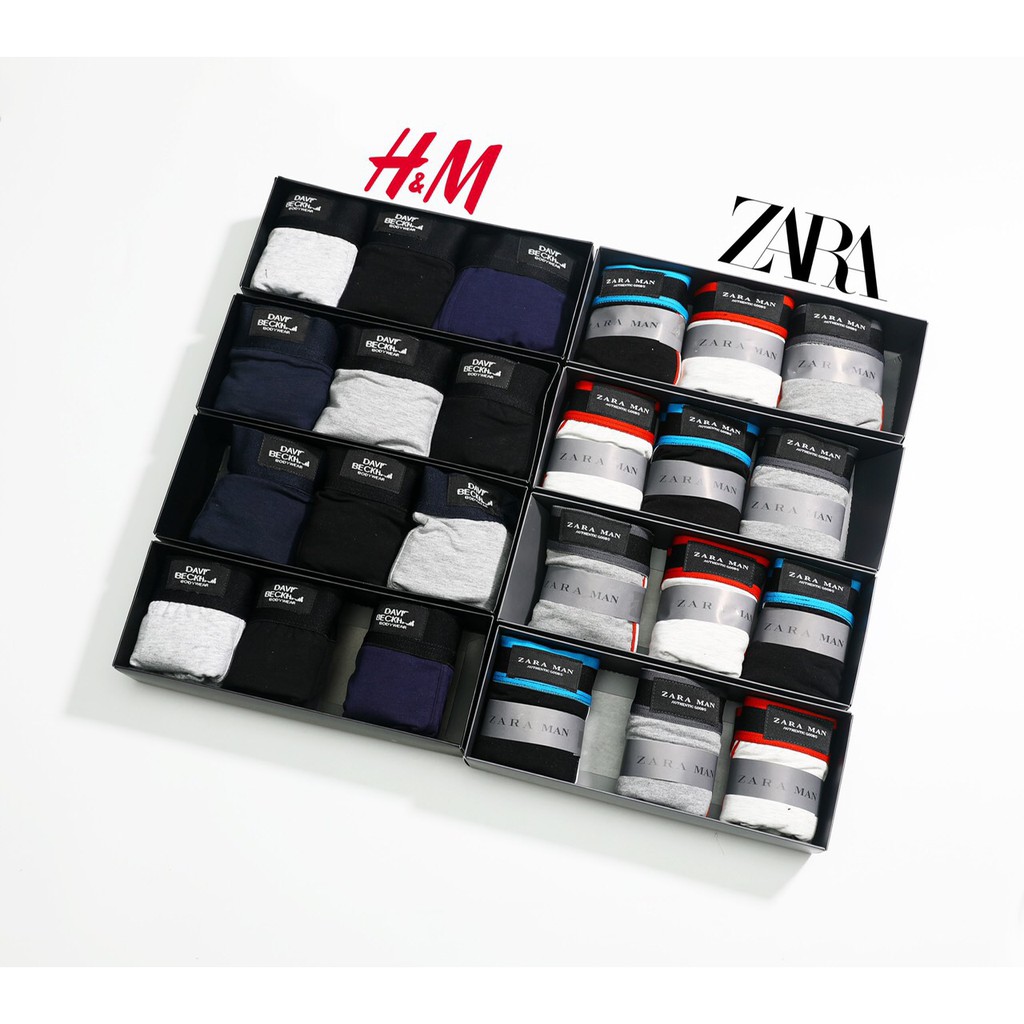Quần sịp tam giác nam ZA.RZ cao cấp 100% cotton siêu co dãn