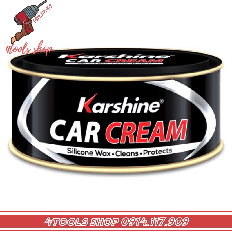 CANA ĐÁNH BÓNG SƠN XE, KIM LOẠI KARSHINE CAR CREAM MADE INTHAILAND 250G