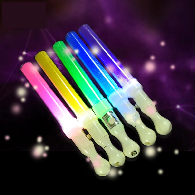 Đèn Led Lightstick Phát Sáng Trung Thu Blackpink Bts Aespa Txt Nct Seventeen Ver 2 Official Nhiều Màu Trong Bóng Tối