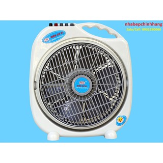 Quạt hộp tản cánh QT-300A / QT-400A Điện Cơ 91 Bộ Quốc Phòng có rơ le tự ngắt điện khi quạt đổ