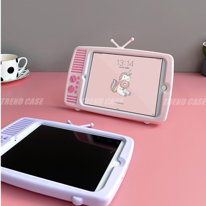 Ốp Silicon Họa Tiết Hoạt Hình Dễ Thương Cho Ipad Air 2 9.7 Ipad Mini 1 2 3 4 5 Ipad Pro 10.2 2017 18 | BigBuy360 - bigbuy360.vn