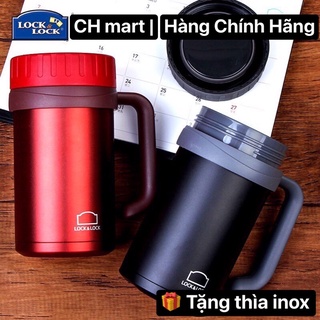 Bình/Ca giữ nhiệt 24h Lock& Lock 500ml có tay cầm tiện lợi