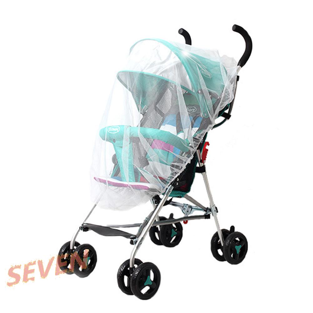 Tấm màn lưới chống muỗi chống bụi bẩn bảo vệ dành cho xe đẩy ghế ngồi em bé