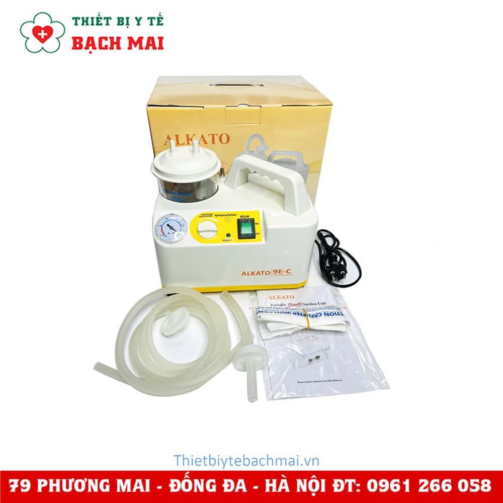 Máy Hút Dịch 1 Bình ALKATO KD-3090C1 [Mẫu Mới 9E-C]