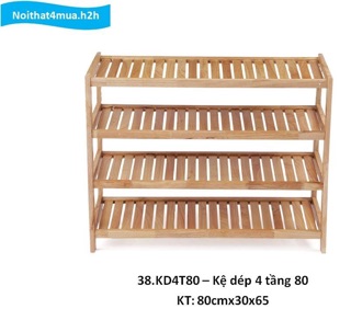 Kệ dép 4 tầng 80