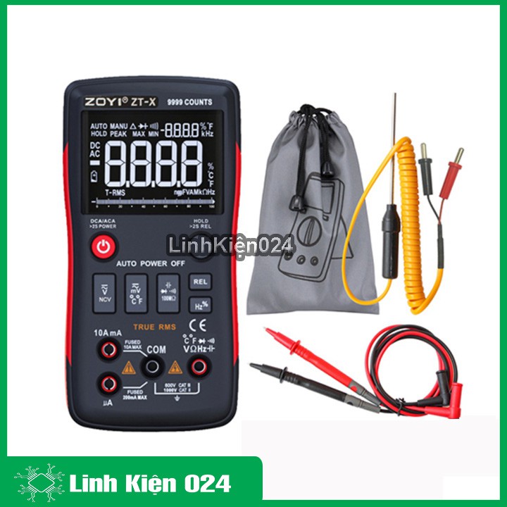 Đồng Hồ Đo Vạn Năng ZOTEK ZOYI ZT-X ( BH : 3 tháng )