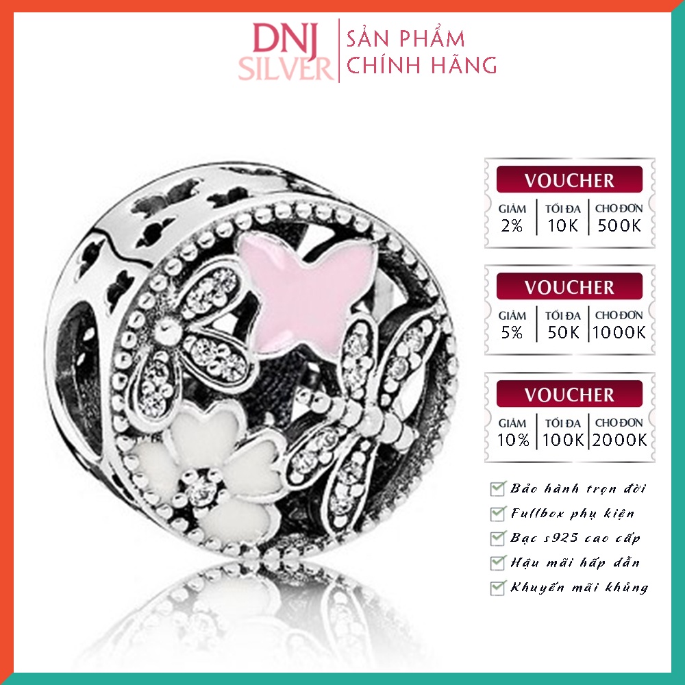 Charm bạc 925 cao cấp, bộ tổng hợp các mẫu charm bạc DNJ để mix vòng charm - Bộ sản phẩm từ DN81 đến DN96
