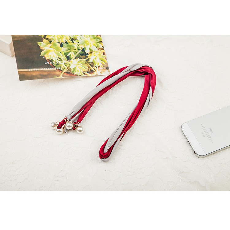 Cài Tóc 2 Màu Đan Xen Đính Hạt Hàn Quốc MS: 15 - Hưng Long PC