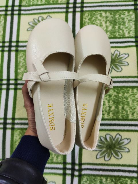 [A12](CÓ SẴN) Giày Búp Bê Vintage Nữ Quai Ngang Thắt nơ Cực Đẹp | BigBuy360 - bigbuy360.vn