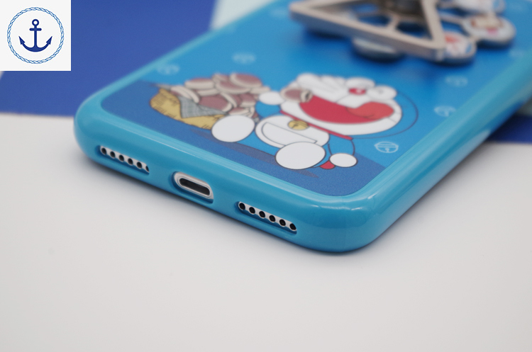 Ốp Điện Thoại In Hình Doraemon Đáng Yêu Cho Iphone X Ixr / 8plus 7